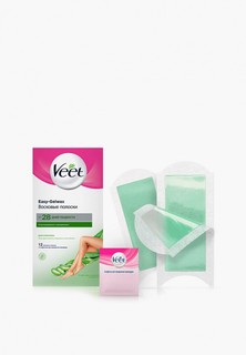 Полоски для депиляции Veet восковые, для сухой кожи