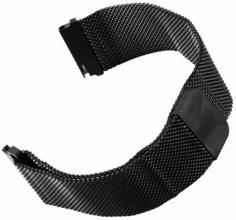 Ремешок Barn&Hollis магнитный для cмарт часов, 20 mm, металл, черный