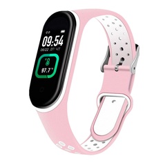 Фитнес-браслет Smarterra FitMaster Ton TFT (SMFT-T04) черный/розовый/белый