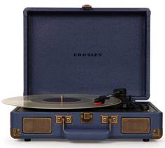 Проигрыватель виниловых дисков Crosley Cruiser Deluxe (CR8005D-NV) темно-синий