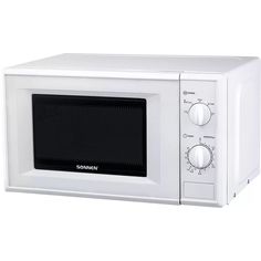 Микроволновая печь Sonnen MW2070B-5MW, 20 л, 700 Вт, таймер, механическое управление, белая