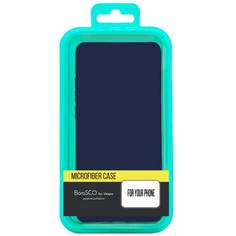 Чехол BoraSCO Microfiber Case для Realme C33 синий