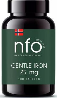 Norwegian Fish Oil Легкодоступное железо 100 таблеток