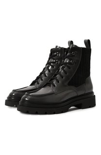 Кожаные ботинки Santoni