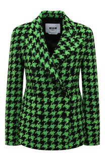 Шерстяной жакет MSGM