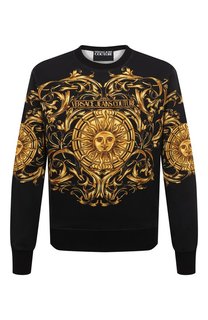 Хлопковый свитшот Versace Jeans Couture