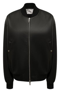 Кожаный бомбер DROMe