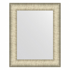 Зеркало в багетной раме Evoform брашированное серебро 59 мм 40х50 см