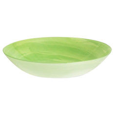 Тарелки тарелка LUMINARC Sandrine Green 21см глубокая стекло