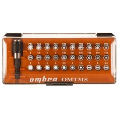 Набор бит Ombra, 31 шт, плотный бокс