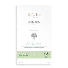d`Alba Успокаивающая маска для лица White Truffle Double Mask Pack [Calming/Nutritive] D'alba