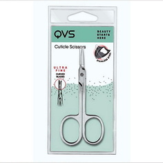 Аксессуары для маникюра QVS Ножницы для кутикулы изогнутые