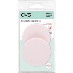 Аксессуары для макияжа QVS Спонжи для тональной основы круглые