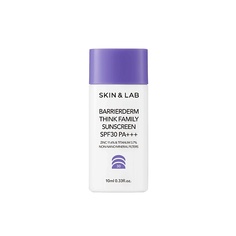 Солнцезащитный крем для лица и тела SKIN&LAB Крем солнцезащитный Barrierderm Think Family Sunscreen 10