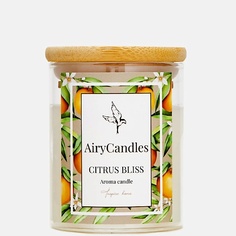 AIRYCANDLES Свеча ароматическая CITRUS BLISS с деревянным фитилем