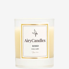 AIRYCANDLES Свеча ароматическая ROSSO с деревянным фитилем