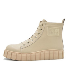 Ботинки Бежевые ботинки из натуральной кожи на подкладке из шерсти Respect