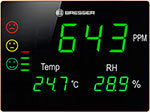 Гигрометр Bresser Air Quality Smile XXL с датчиком CO2 (78440)