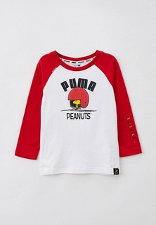 Лонгслив PUMA PUMA x PEANUTS LS Tee Urban Red