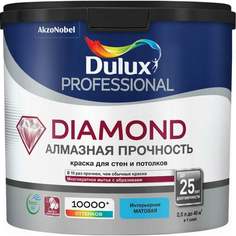 Износостойкая моющаяся краска для стен и потолков Dulux