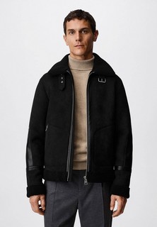 Дубленка Mango Man BIKER