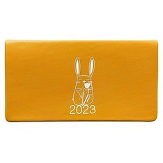 Еженедельник датированный 2023 Infolio Rabbit, оранж, 160х90 мм, 128 стр, интегральный переплет