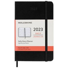 Ежедневник Moleskine Classic Pocket, 400 стр, 90x140 мм, черный