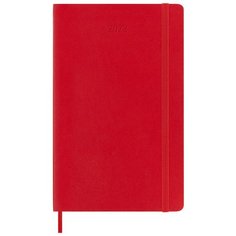 Ежедневник Moleskine Classic Soft Large, 400 стр, 130х210 мм, мягкая обложка, красный