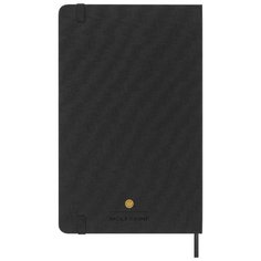 Блокнот Moleskine Le Smiley Large, линейка, 176 стр, 130х210 мм, твердая обложка текстиль, черный