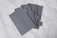 Набор разделочных досок на подставке Marble Berkraft