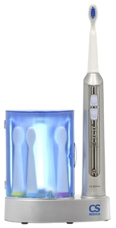Электрическая звуковая зубная щетка CS Medica CS-233-UV с дезинфектором