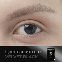 Контактные линзы OKVISION Цветные контактные линзы OKVision Fusion color Velvet Black на 3 м