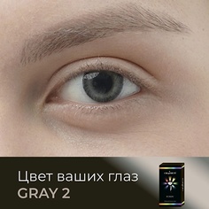 Контактные линзы OKVISION Цветные контактные линзы OKVision Fusion color Gray 2 на 3 месяца