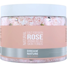 Средства для ванной и душа DREAM NATURE SPA CARE Соль для ванн с цветами розы 600