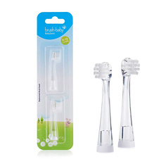 Насадка для электрической зубной щетки BRUSH-BABY BabySonic Насадки для зубных щеток, 0-1,5 года