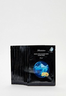 Набор масок для лица JMsolution с экстрактом снежного лотоса, мягкий пилинг, отшелушивающие, против пигментации, Корея, 10 шт х 30 мл