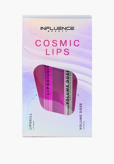 Набор для макияжа губ Influence Beauty подарочный, Бальзам для губ LIPSKILL + Маска для губ VOLUME DOSE, для нежных ухоженных губ, 5.5 мл + 5.5 мл