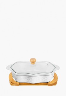 Форма для запекания Elan Gallery 1,5 л Снежинки