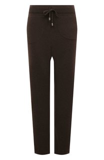 Джоггеры из шерсти и вискозы Gran Sasso