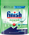 Таблетки для посудомоечных машин FINISH 0 % 32 таблетки бесфосфатные (38643)