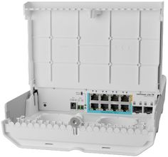 Коммутатор управляемый Mikrotik CSS610-1Gi-7R-2S+OUT