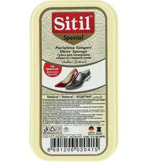 Губка для полировки обуви из гладкой кожи Sitil