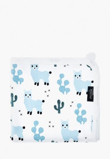 Плед Mjolk двусторонний Ламы, 80х80 см