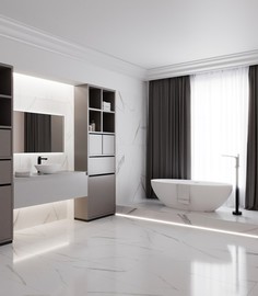 Ванна из литого мрамора 170х75 см NT Bagno Pulsante NT308 1700