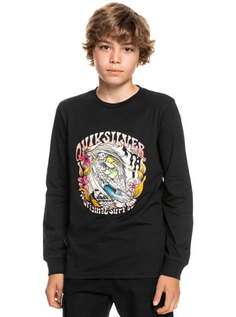 Детский Лонгслив Wavey Skull Quiksilver