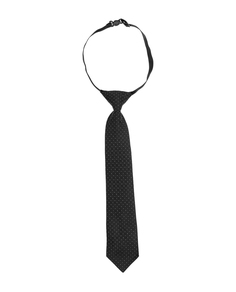 Черный галстук на резинке Gulliver