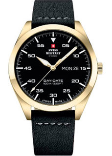 Швейцарские наручные мужские часы Swiss military SM34087.06. Коллекция Day Date
