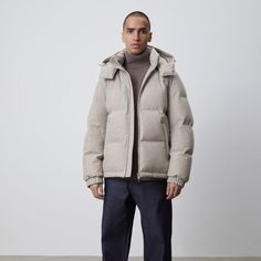 Пуховик Altai из шерсти и кашемира 12 STOREEZ