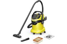 Пылесос строительный Karcher WD 5 V-25/5/22 1100Вт (уборка: сухая/сбор воды) желтый