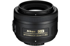 Объектив Nikon 35mm f/1.8G AF-S DX Nikkor